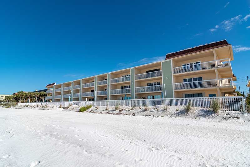 50 Gulfside Condos from the beach